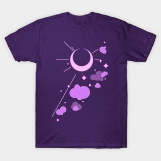 cute moon and stars T-Shirt